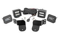 Rough Country For Polaris Dual LED Cube Kit - Black Series 16-22 General 93022 MAIN
