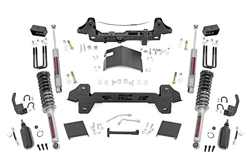 Rough Country 6" Lift Kit N3 Struts for Toyota Tacoma 1995-2004 74131 LARGE