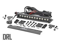 Rough Country 12" Recessed LED Kit|BLK Ser w/White DRL for Can-Am De 16-20 97004 MAIN
