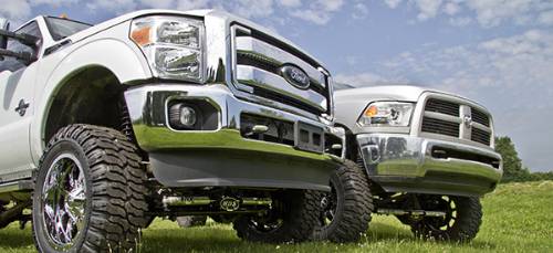 Fat Bob's Garage, BDS part #98224016, Dodge Ram 1500 Mega Cab Fox 2.0 Performance Series Dual Steering Stabilizer 2008 LARGE