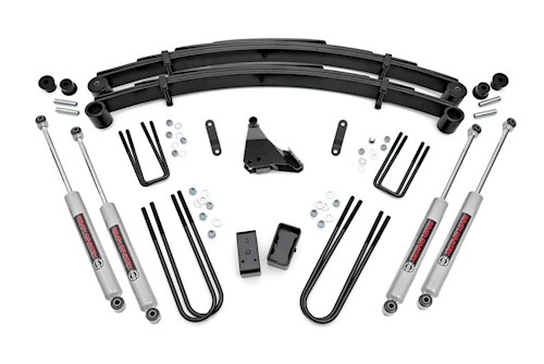 Rough Country for Ford F250 F350 Super Duty 4" Suspension Lift Kit 1999-2004 4WD LARGE