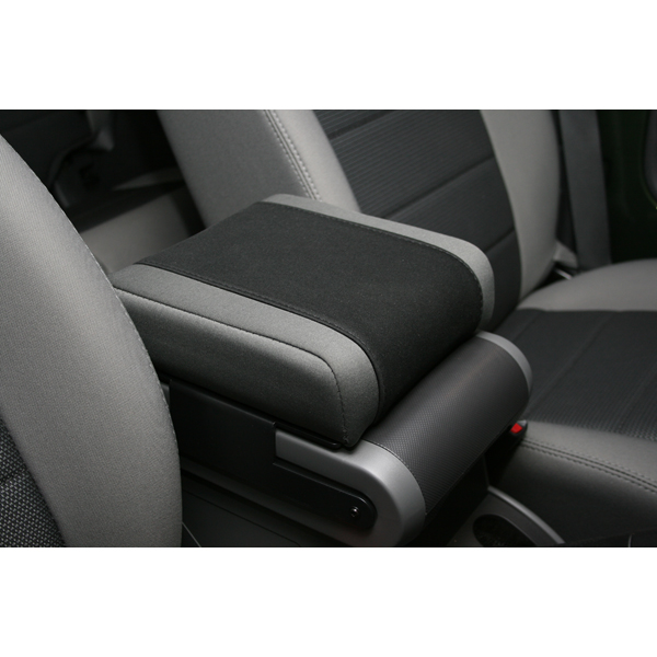 Fat Bob's Garage, Rugged Ridge, Part #13107.09, Jeep JK Wrangler Neoprene Arm Rest Cover, Black with Gray 2007-2010 MAIN