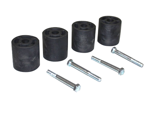 Fat Bob's Garage, Part # BSETJFR, Jeep Wrangler TJ Front and Rear Bump Stop Extender Kit 1997-2006 THUMBNAIL