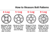 Custom Wheel Adapters - 8-Lug Wheel Patterns (Sold Individually) SWATCH