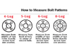 Custom Wheel Adapters - 5-Lug Wheel Patterns (Sold Individually) SWATCH