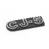 Fat Bob's Garage, OMIX-ADA Part #DMC-5455179, CJ5 Emblem 76-83 Jeep CJ5 THUMBNAIL