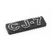 Fat Bob's Garage, OMIX-ADA Part #DMC-5457017, CJ7 Emblem 76-86 Jeep CJ7 THUMBNAIL