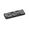 Fat Bob's Garage, OMIX-ADA Part #DMC-5758601, CJ8 Emblem 81-86 Jeep CJ8 THUMBNAIL