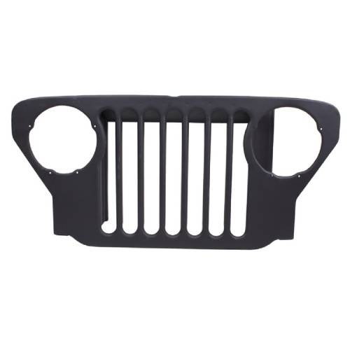 Fat Bob's Garage, OMIX-ADA Part #DMC-673149, Grille Mopar Licensed 49-53 Willys CJ3As MAIN