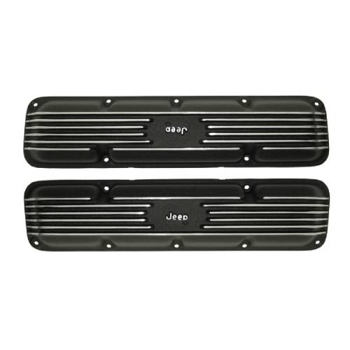 Fat Bob's Garage, OMIX-ADA Part #DMC-6920, Valve Cover Aluminum Black MAIN