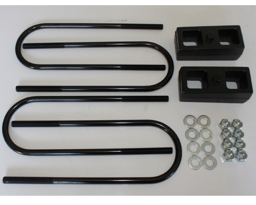 Fat Bob's Garage, Part # FBB1-1111, Dodge 1500 1" Rear Lift Blocks Kit 4WD 2002-2005 LARGE