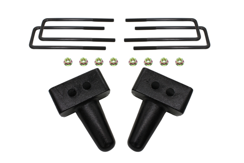 Fat Bob's Garage, Part # FBBAL1-22, Ford F150 1" Rear Blocks & U-Bolts 4WD 2004-2017 MAIN