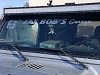 Fat Bob's Garage - Windshield Scroll Decal SWATCH
