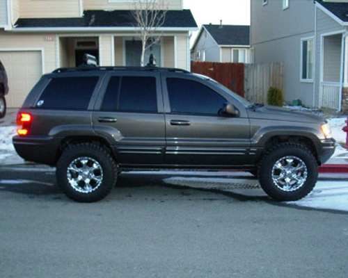 Jeep Grand Cherokee WJ 2" Coil Spring Suspension Lift Kit