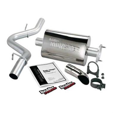 Fat Bob's Garage, Gale Banks Part #51311, Engineering Cat-Back Exhaust Systems;1991-95 with 4.0L 6 cylinder YJ Wrangler THUMBNAIL