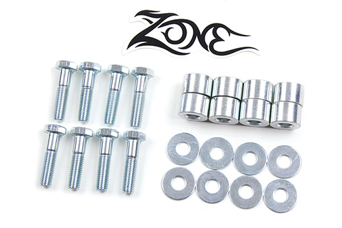 Fat Bob's Garage, Zone Offroad Part #J5010, Jeep Wrangler TJ Transfer Case Drop 3/4" (3" lift) 4WD 2003-2006 MAIN