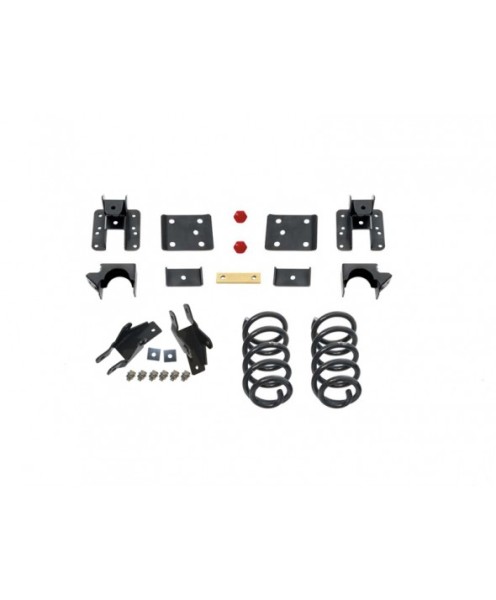 Fat Bob's Garage, MaxTrac part #K331524, Chevrolet/GMC Silverado/Sierra Short Bed 2"/4" Lowering Kit 2WD 2014 MAIN