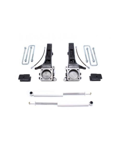 Fat Bob's Garage, MaxTrac part #K886842, Toyota Tacoma 4" Lift Kit, MaxTrac Shocks 6Lug 2WD 2005-2014 MAIN