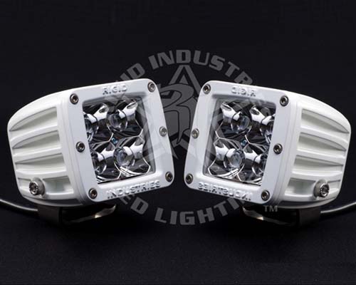 Fat Bob's Garage, Rigid Industries Part #MDLS2,  M-Series Dually LED Spot Light (Set of 2) MAIN