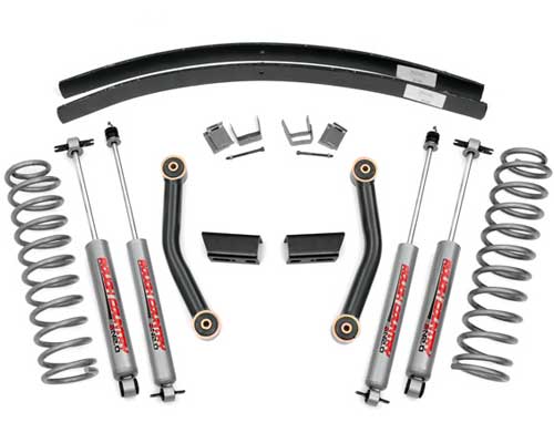 Jeep XJ Cherokee 3" Series II Lift Kit 1984-2001 LARGE