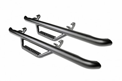 Fat Bob's Garage, Rough Country part #RCJ0746, Jeep Wrangler Wheel to Wheel Nerf Steps 4WD 2007-2011 MAIN