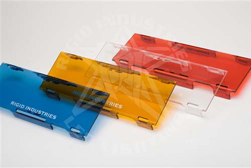 Fat Bob's Garage, Rigid Industries Part #CVRDLYRED,  Red Protective Cove for Dually & Dually D2 MAIN