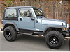 Jeep TJ Wrangler 2" Front 2" Rear Lift Kit 1997-2006 SWATCH