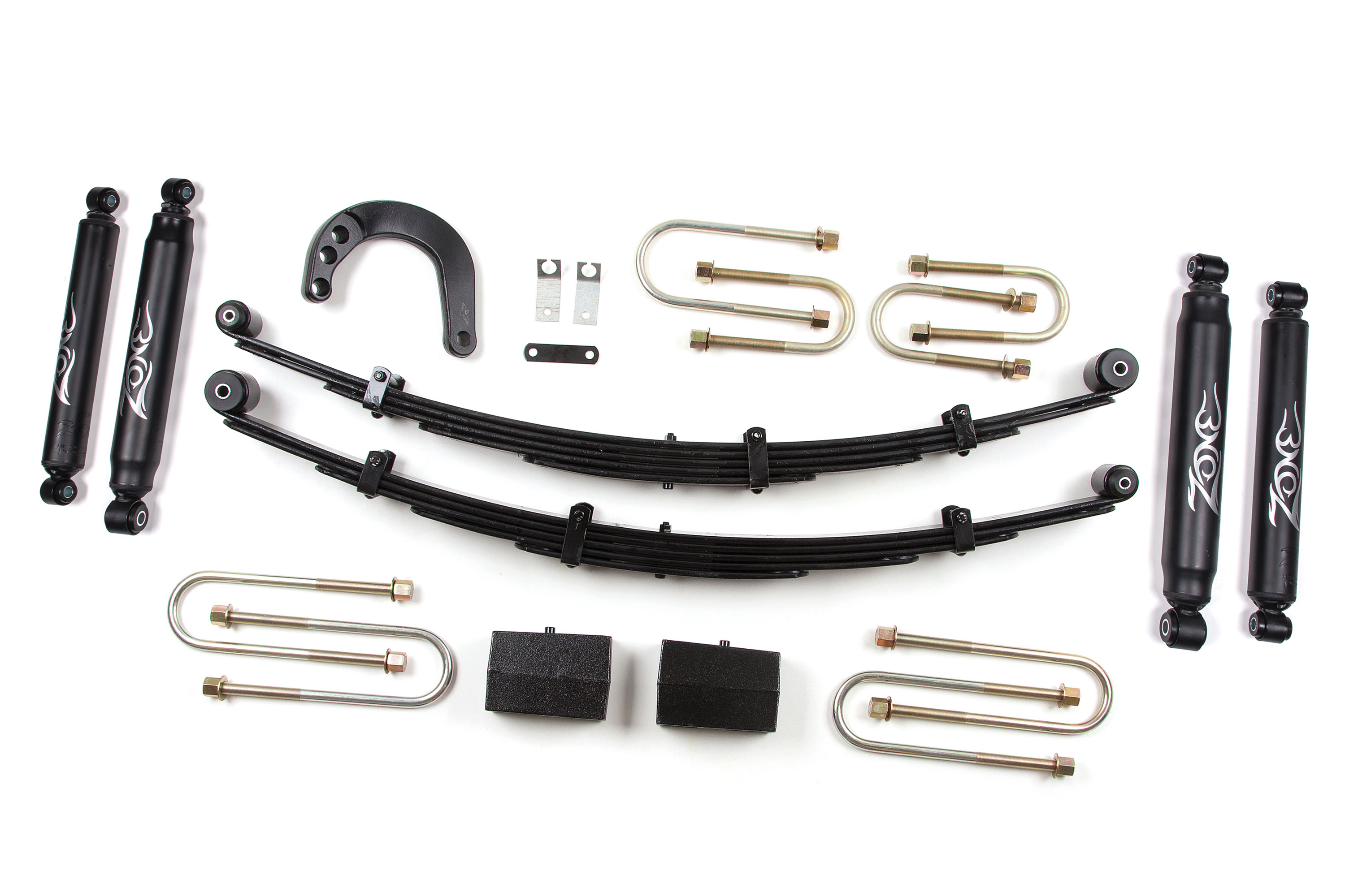 Fat Bob's Garage, Zone Offroad Part #C11, Chevrolet/GMC 1500 4" Suspension Lift System 1973-1976 THUMBNAIL