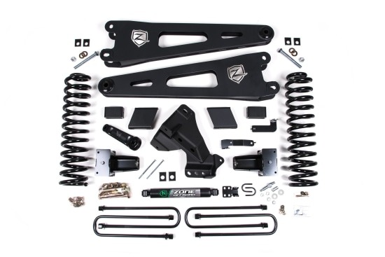 Zone Offroad 5" Radius Arm Lift for Ford F250/350 Diesel 4WD 23-24 (2-Leaf Rear) MAIN