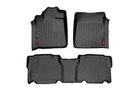 Rough Country Floor Mats CrewMax For Toyota Tundra 2WD/4WD 2007-2011 M-70712 MAIN