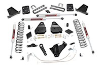 Rough Country 6" Lift Kit Gas OVLD M1 For Ford Super Duty 4WD 11-14 56640 MAIN