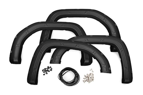 Rough Country Defender Pocket Fender Flares GMC Sierra 1500 2WD/4WD 2019-2022 LARGE