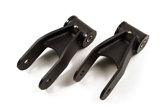 Fat Bob's Garage, BDS Part #124102, Jeep Wrangler YJ Front 1" Shackle Kit/CJ Rear 1-3/8" Shackle Kit MAIN