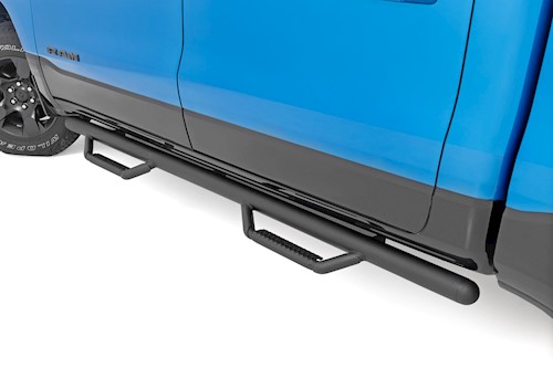Rough Country Nerf Steps Cab Length Crew 5'7" Bed for Ram 1500 19-23/ TRX 21-23 LARGE