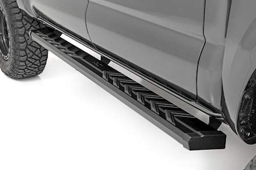 Rough Country BA2 Running Boards Step Double Cab for Toyota Tacoma 05-23 41009 LARGE