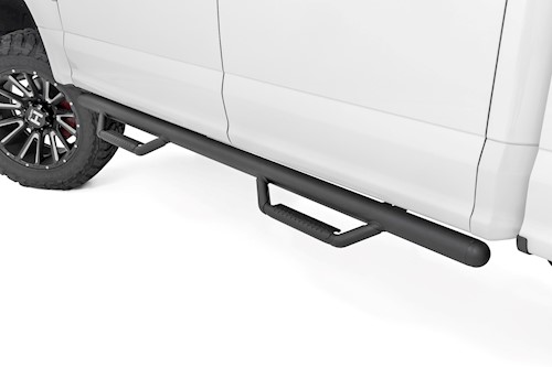 Rough Country Nerf Steps Access Step Crew for Ford F-150/Lightning/Raptor 15-23 LARGE