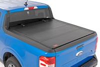 Rough Country Hard Tri-Fold Flip Up Bed Cover 4'6" for Ford Maverick 4WD 22-23 MAIN