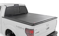 Rough Country Hard Tri-Fold Flip Up Bed Cover 5'7" Bed for Ford F-150 04-14 MAIN