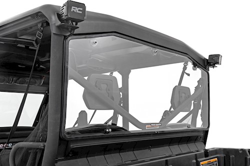Rough Country Rear Cab Panel Scratch Resistant Can-Am Defender HD 8/HD 9/HD 10 LARGE