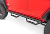 Rough Country Nerf Steps Wheel to Wheel 4 Door for Jeep Wrangler JL 4WD 18-23 THUMBNAIL