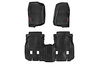 Rough Country Heavy Duty Floor Mats [F/R]-18-20 For Jeep Wrangler JL Unlimited MAIN