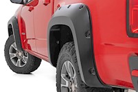 Rough Country Pocket Fender Flares G9K Satin Steel 5' Bed Colorado 15-22 MAIN