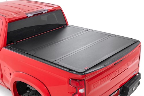 Rough Country Hard Flush Mount Bed Cover 5'10" Bed Chevy/GMC 1500 19-23 43120580 LARGE