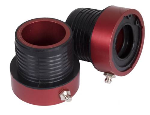 Fat Bob's Garage, Alloy USA Part #11102, Performance Dana 30/44 Axle Tube Seal, Red, Pair THUMBNAIL