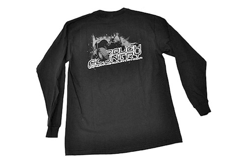 Rough Country T-shirt Long Sleeve Black Size MD LARGE