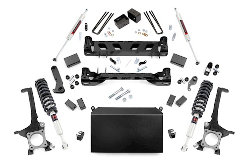 Rough Country 6" Lift Kit w/M1 Struts/M1 for Toyota Tundra 4WD 16-21 75240 LARGE
