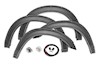 Rough Country Pocket Fender Flares PX8 Black for Ram 2500 10-18 F-D21011A-PX8 THUMBNAIL