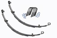 Rough Country Rear Leaf Springs 4" Lift Pair For Toyota Land Cruiser FJ40 64-80 MAIN