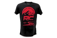 Rough Country T-Shirt RC Mountains Black MD -84092MD MAIN
