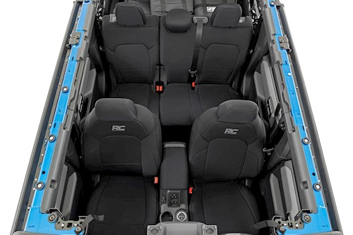 Rough Country Seat Covers for Ford Bronco 4-Door 2021-2022 91045 LARGE